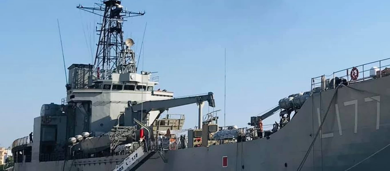 Στην Αλεξανδρούπολη το Αρματαγωγό Ρόδος